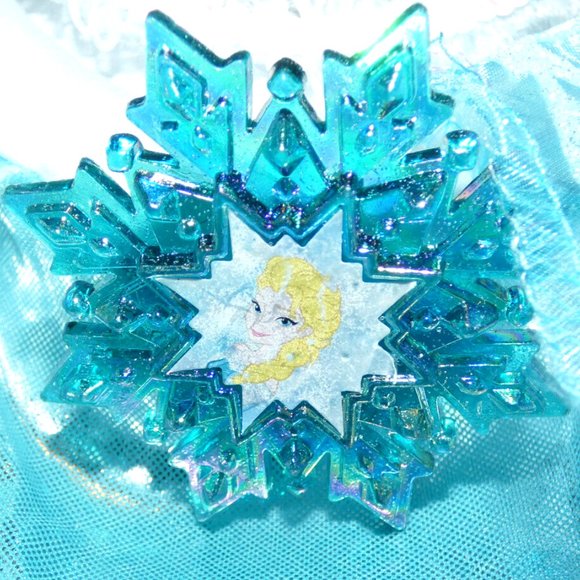 Elsa Dress, Frozen, Halloween Costume, Disney Store, Girls Dress-Up Size L 10-12 - Picture 6 of 14